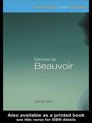 cover image of Simone de Beauvoir